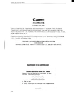 Предварительный просмотр 239 страницы Canon FP B140 User Manual