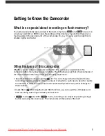 Preview for 5 page of Canon FS10 Instruction Manual