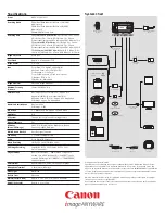 Preview for 2 page of Canon FS10 Specifications