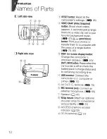 Предварительный просмотр 12 страницы Canon FS20 Quick Manual