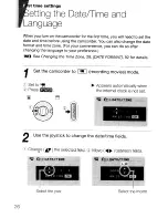 Preview for 26 page of Canon FS20 Quick Manual