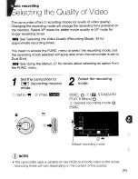 Preview for 39 page of Canon FS20 Quick Manual