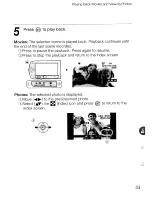 Preview for 43 page of Canon FS20 Quick Manual