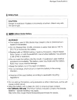 Preview for 51 page of Canon FS20 Quick Manual