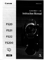 Preview for 57 page of Canon FS20 Quick Manual