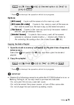 Preview for 71 page of Canon FS40 Instruction Manual