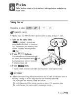 Preview for 119 page of Canon FS40 Quick Manual