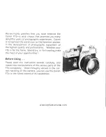 Предварительный просмотр 3 страницы Canon FTb Instructions Manual