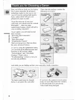 Preview for 4 page of Canon G 10 Hi Instruction Manual