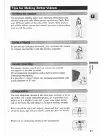 Preview for 21 page of Canon G 10 Hi Instruction Manual