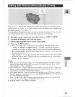 Preview for 43 page of Canon G 10 Hi Instruction Manual