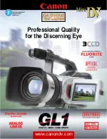 Canon GL1 Brochure preview