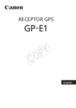 Preview for 123 page of Canon GP-E1 Instruction Manual