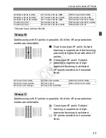 Предварительный просмотр 77 страницы Canon GP series Owner'S Manual