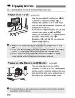 Предварительный просмотр 260 страницы Canon GP series Owner'S Manual