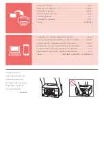 Предварительный просмотр 2 страницы Canon GX3050 Getting Started