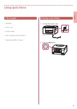 Предварительный просмотр 3 страницы Canon GX3050 Getting Started