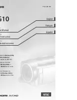 Предварительный просмотр 1 страницы Canon HG-10 Instruction Manual