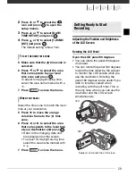 Предварительный просмотр 29 страницы Canon HG-10 Instruction Manual