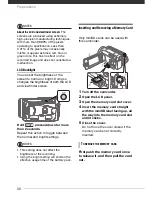 Предварительный просмотр 30 страницы Canon HG-10 Instruction Manual