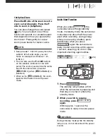 Предварительный просмотр 35 страницы Canon HG-10 Instruction Manual