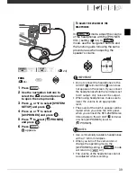 Предварительный просмотр 39 страницы Canon HG-10 Instruction Manual