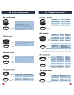 Предварительный просмотр 16 страницы Canon High Resolution Lenses Pocket Manual