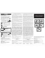 Предварительный просмотр 2 страницы Canon HS-1200TS Instructions