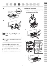 Предварительный просмотр 3 страницы Canon i-SENSYS LBP236dw Setup Manual