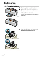 Предварительный просмотр 4 страницы Canon i250 Series Quick Start Manual