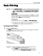 Предварительный просмотр 5 страницы Canon -i350 - i 350 Color Inkjet Printer Quick Start Manual