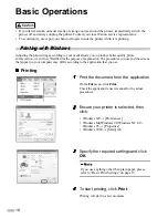 Preview for 20 page of Canon I6100 - i Color Inkjet Printer Quick Start Manual