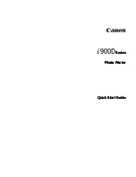 Preview for 2 page of Canon i900D Series Quick Start Manual