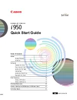 Canon i950 Series Quick Start Manual предпросмотр