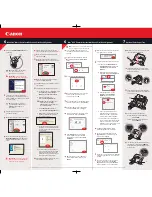 Предварительный просмотр 2 страницы Canon i960 Series Setup Instructions