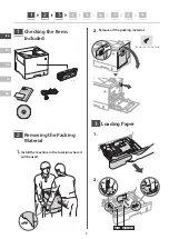 Предварительный просмотр 2 страницы Canon image CLASS Setup Manual