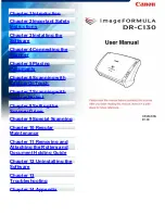 Canon image Formula DR-C130 User Manual предпросмотр