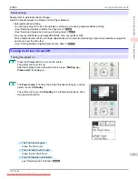 Предварительный просмотр 17 страницы Canon image Prograf iPF 685 Series User Manual