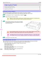 Предварительный просмотр 614 страницы Canon image Prograf iPF 685 Series User Manual