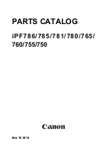 Предварительный просмотр 267 страницы Canon image Prograf iPF785 Series Service Manual