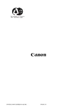 Preview for 916 page of Canon Image Reader-A1 Service Manual