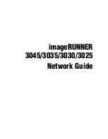 Preview for 3 page of Canon image RUNNER 3045 Network Manual Network Manual