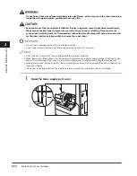 Предварительный просмотр 110 страницы Canon image RUNNER 3245 Troubleshooting Manual