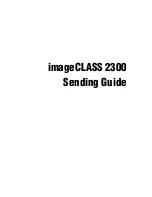 Предварительный просмотр 2 страницы Canon ImageCLASS 2300 Sending Manual