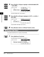 Предварительный просмотр 29 страницы Canon ImageCLASS 2300 Sending Manual