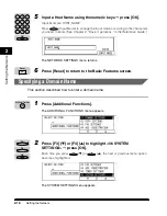 Предварительный просмотр 31 страницы Canon ImageCLASS 2300 Sending Manual