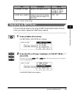 Предварительный просмотр 36 страницы Canon ImageCLASS 2300 Sending Manual