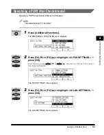 Предварительный просмотр 42 страницы Canon ImageCLASS 2300 Sending Manual