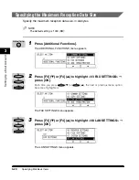 Предварительный просмотр 53 страницы Canon ImageCLASS 2300 Sending Manual