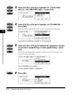 Предварительный просмотр 101 страницы Canon ImageCLASS 2300 Sending Manual